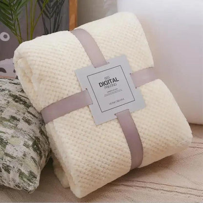 Cozy Coral Fleece Blanket