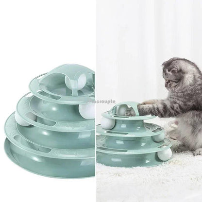 Interactive Cat Toy Tower