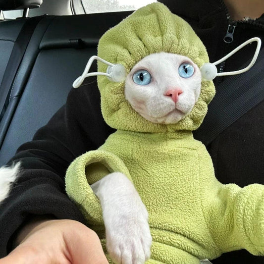 Fleece Sweater for Sphynx Cats