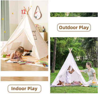 Kids Portable Tipi Play Tent