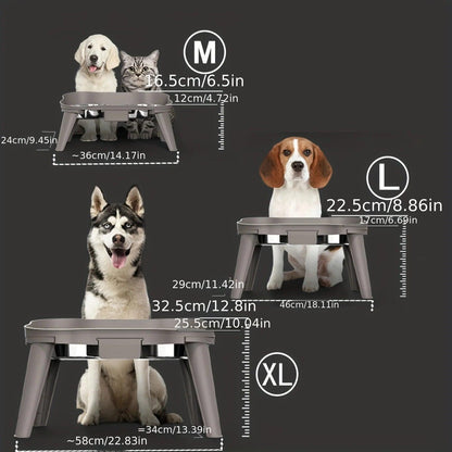 Elevated Dog Feeding Bowls