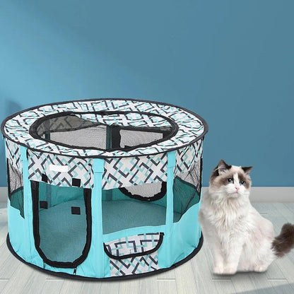 Portable Pet Playpen & Crate