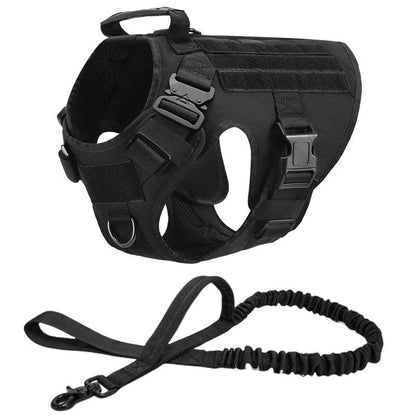 Tactical Dog Harness & Leash