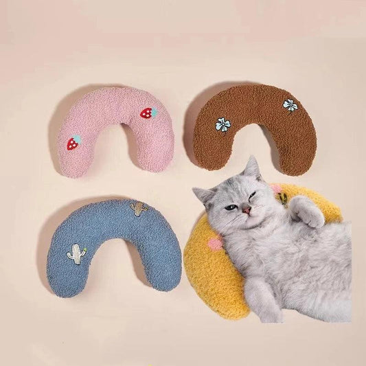 Cozy U-Shaped Pet Pillow