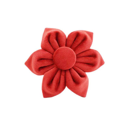 Cherry Red Velvet Dog Set
