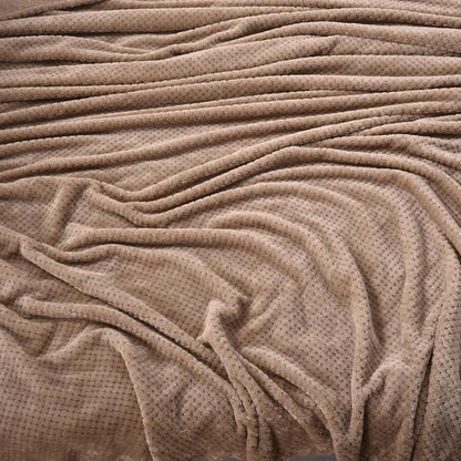 Cozy Coral Fleece Blanket