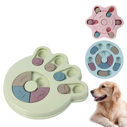 Interactive Dog Puzzle Feeder