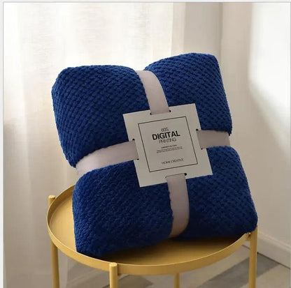 Cozy Coral Fleece Blanket