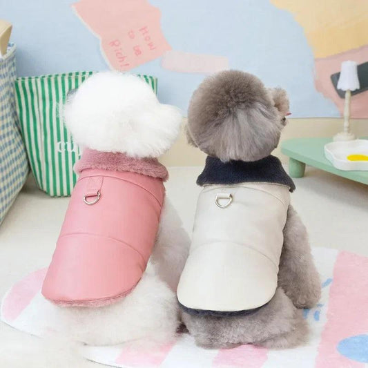 Fur Collar Winter Pet Jacket