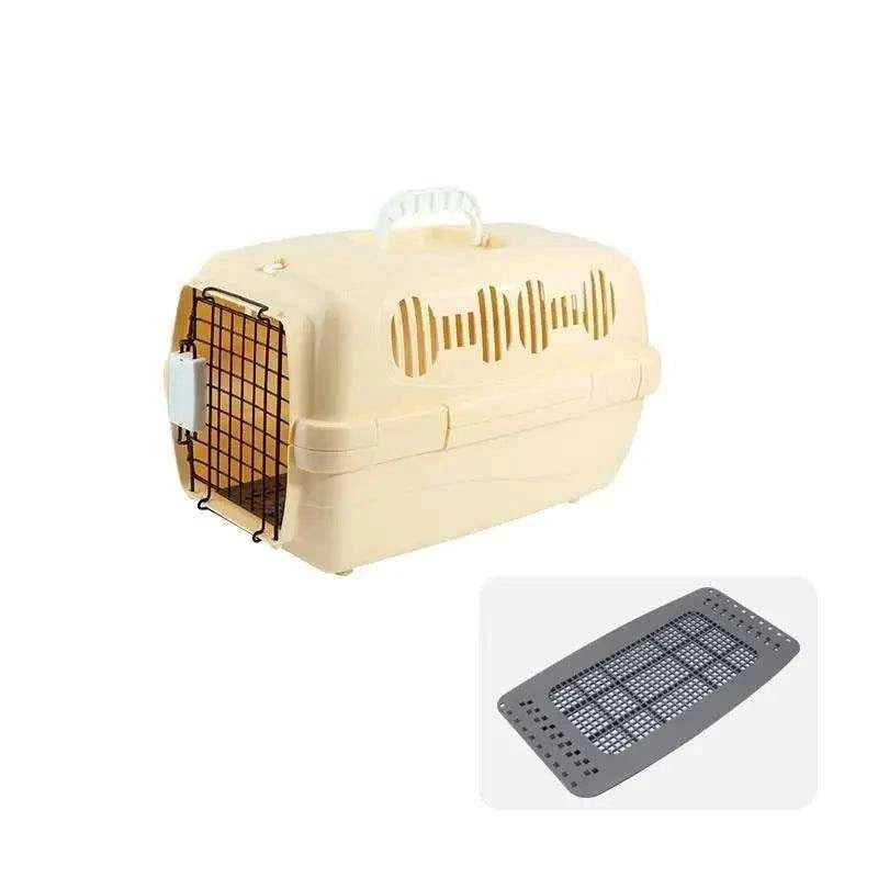 Portable Pet Flight BoxDescription:

Travel with ease and comfort. This portable pet flight box ensures your pet’s safety while offering a spacious, airy environment for your cat or dog.

Regal Pet PalaceRegal Pet PalacePortable Pet Flight
