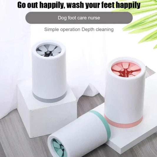 Quick-Clean Pet Paw Washer