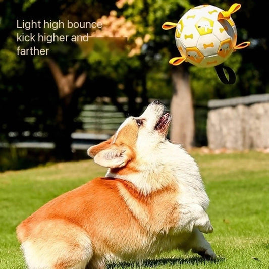 Durable Interactive Dog Soccer Ball