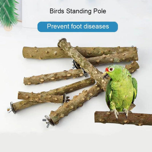 Natural Spiky Wood Perch