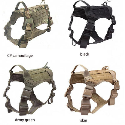 Military-Grade Tactical Dog Harness