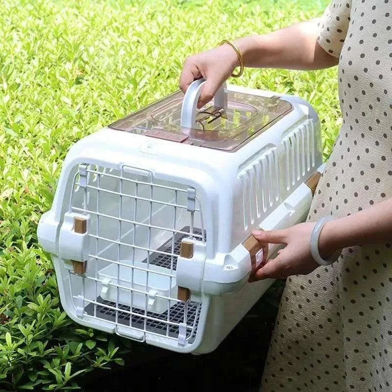 Portable Pet Flight BoxDescription:

Travel with ease and comfort. This portable pet flight box ensures your pet’s safety while offering a spacious, airy environment for your cat or dog.

Regal Pet PalaceRegal Pet PalacePortable Pet Flight