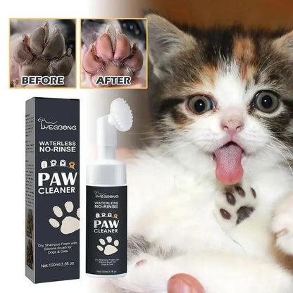 Waterless Paw Cleaner Foam