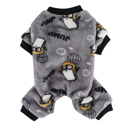 Halloween Dog Winter Pajamas