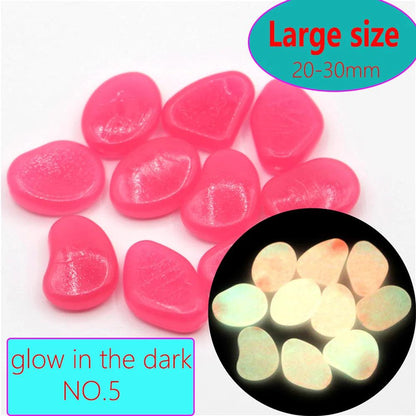 Luminous Glowing Aquarium Pebbles