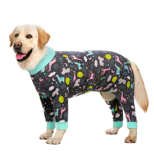 Cartoon Dog Pajamas for Pets
