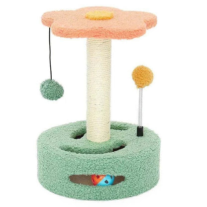 Sisal Cat Climbing FrameDescription:

Let your cat unleash its inner adventurer! This playful sisal climbing frame offers a blend of exercise and entertainment while keeping claws sharp andRegal Pet PalaceRegal Pet PalaceSisal Cat