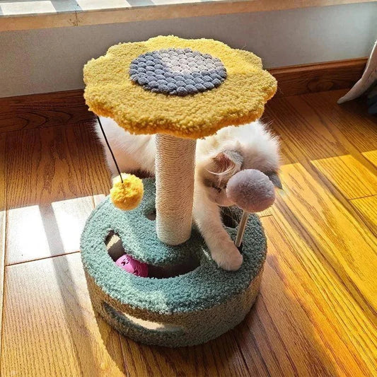 Sisal Cat Climbing FrameDescription:

Let your cat unleash its inner adventurer! This playful sisal climbing frame offers a blend of exercise and entertainment while keeping claws sharp andRegal Pet PalaceRegal Pet PalaceSisal Cat