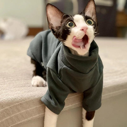 Cozy Cotton Cat Clothes
