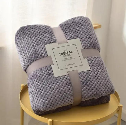 Cozy Coral Fleece Blanket