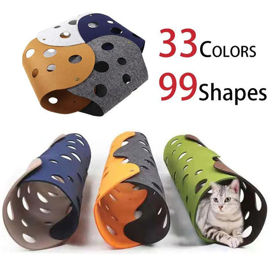 99-Shape Cat Tunnel Playhouse