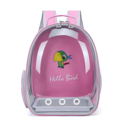 Clear View Bird Travel Bag