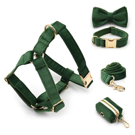 Personalized Velvet Dog Collar