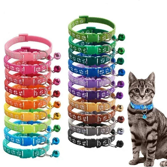 Adjustable Pet Collar with Bell