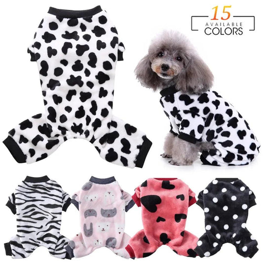 Halloween Dog Winter Pajamas
