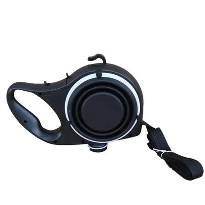 Retractable Leash with Water Storage