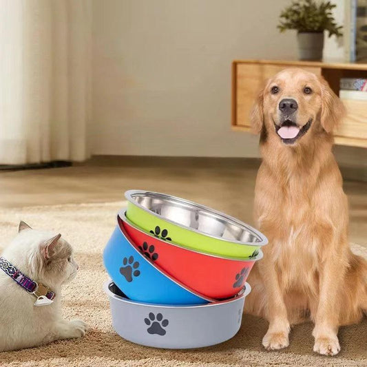 Non-Slip Stainless Steel Pet Bowl