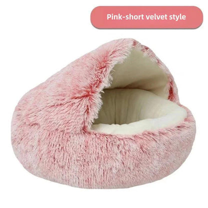 Cozy Plush Cat Nest