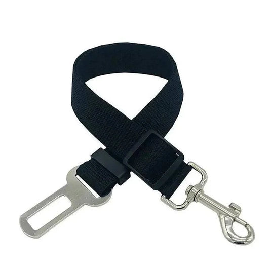 Adjustable Dog Car SeatbeltDescription:

Keep your dog safe and comfortable during car rides! This adjustable, durable seatbelt harness ensures secure travel with reflective bungee fabric for Regal Pet PalaceRegal Pet PalaceAdjustable Dog Car