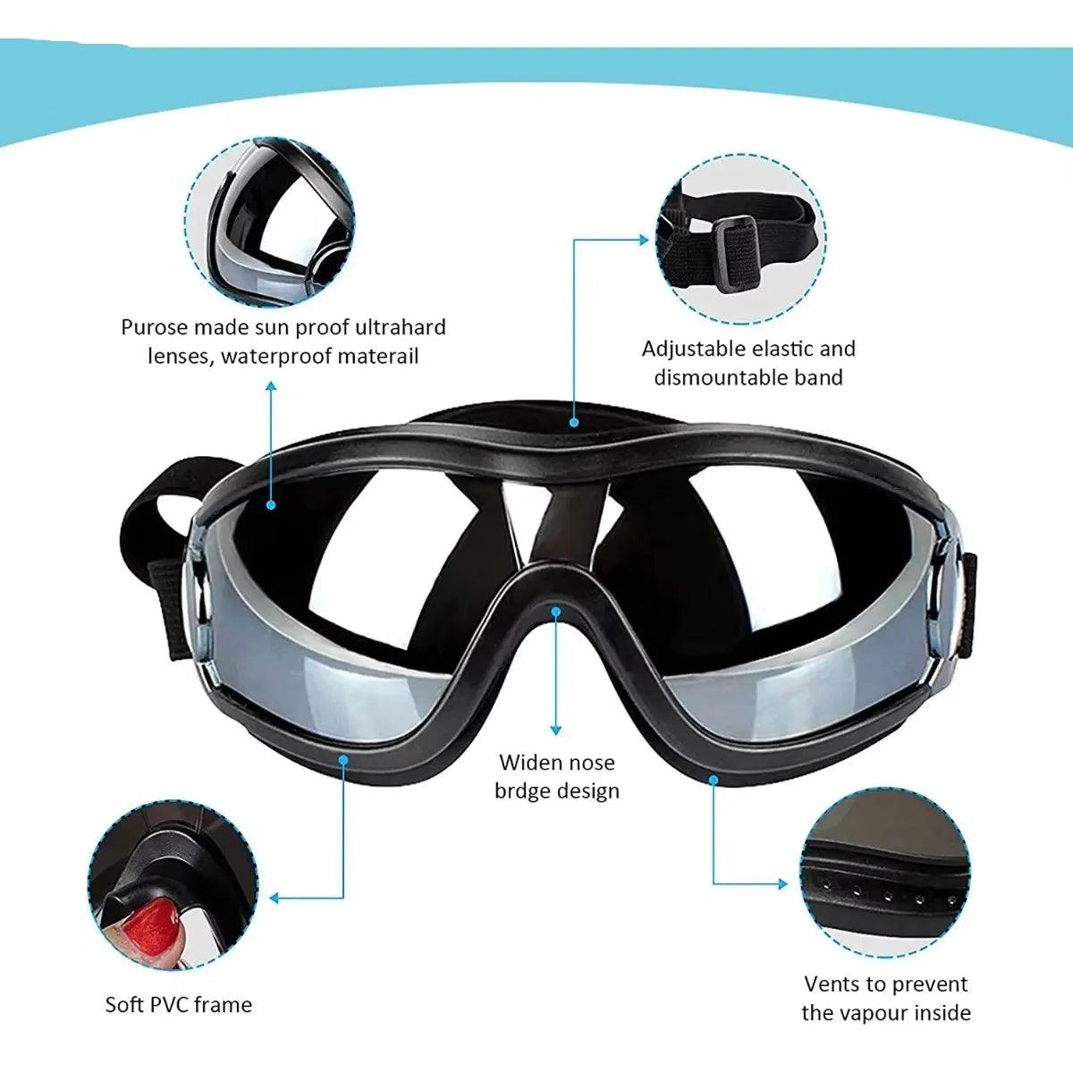 Anti-Fog Dog Snow Goggles