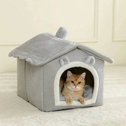 Foldable Pet House SofaDescription:

Give your pet a cozy home with this foldable, washable pet house. Ideal for small dogs and cats, it offers comfort, warmth, and style in one portable dRegal Pet PalaceRegal Pet PalaceFoldable Pet House