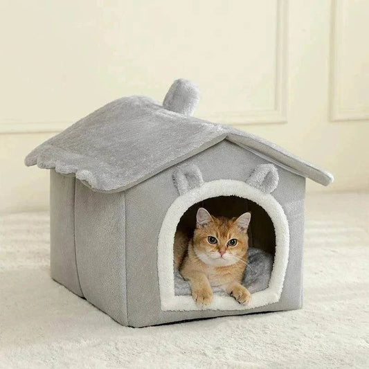 Foldable Pet House SofaDescription:

Give your pet a cozy home with this foldable, washable pet house. Ideal for small dogs and cats, it offers comfort, warmth, and style in one portable dRegal Pet PalaceRegal Pet PalaceFoldable Pet House
