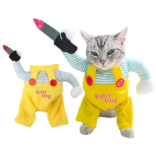Funny 3D Pet Halloween Costume