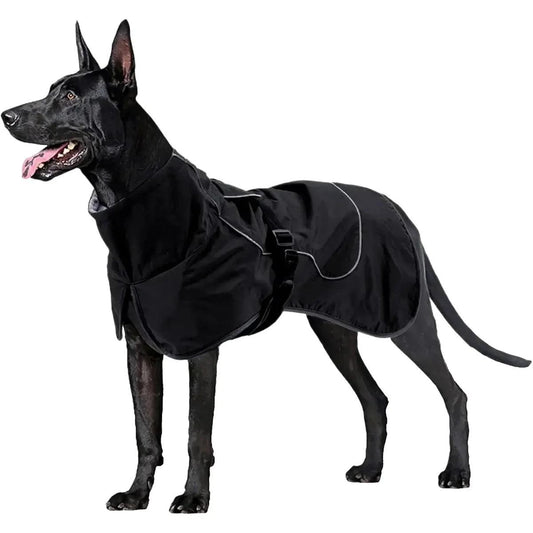 Waterproof Dog Jacket with Fleece