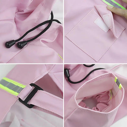 Large Dog Waterproof Raincoat