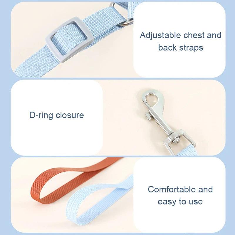 Adjustable Dog Harness & Leash