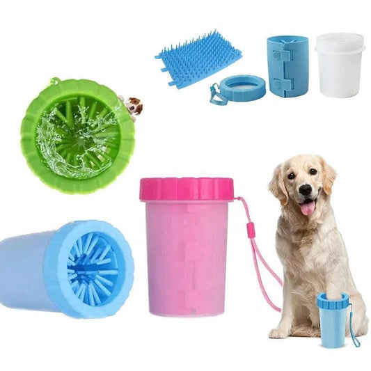 Soft Silicone Paw Washing Cup
