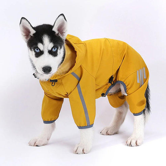 Waterproof Dog Raincoat with Hood