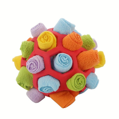 Interactive Sniffing Puzzle Ball