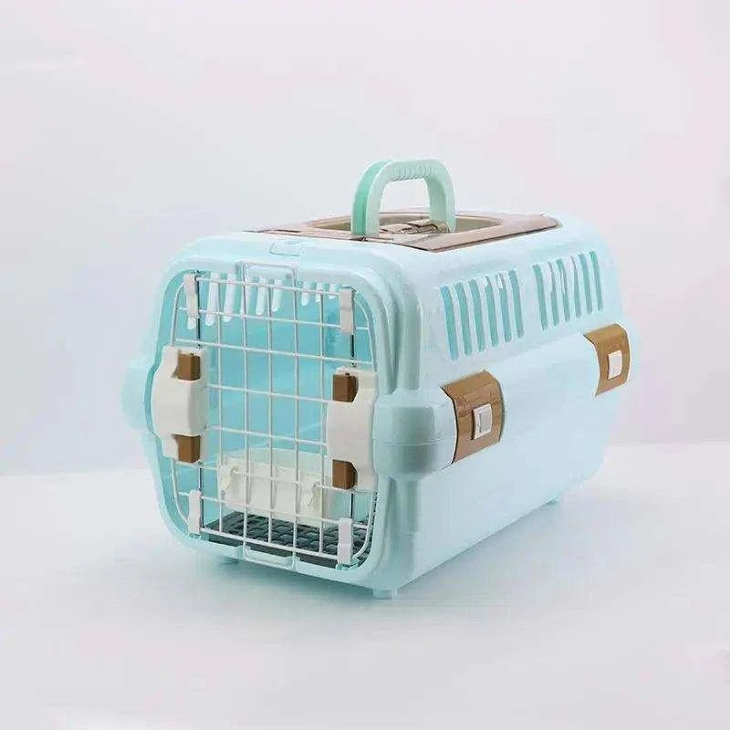 Portable Pet Flight BoxDescription:

Travel with ease and comfort. This portable pet flight box ensures your pet’s safety while offering a spacious, airy environment for your cat or dog.

Regal Pet PalaceRegal Pet PalacePortable Pet Flight