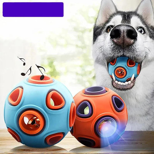Interactive Food-Dispensing Dog Ball