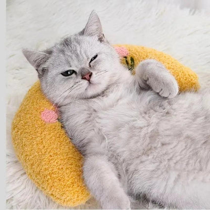 Cozy U-Shaped Pet Pillow