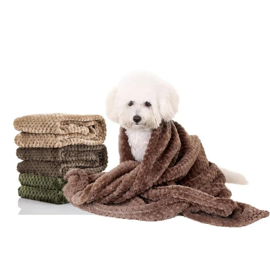 Cozy Coral Fleece Blanket